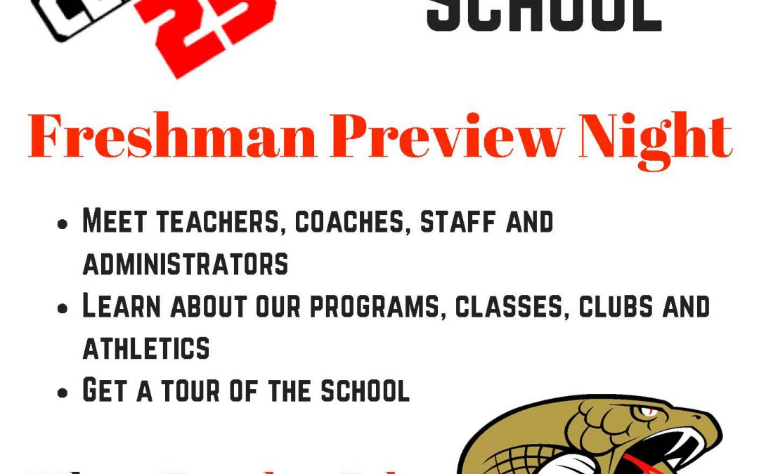 Freshman Preview Night