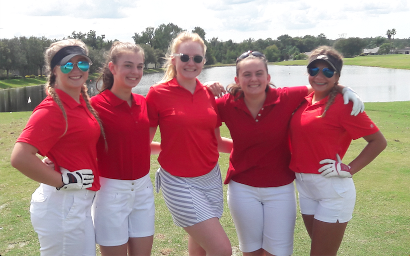 Hudson Girls Golf Team